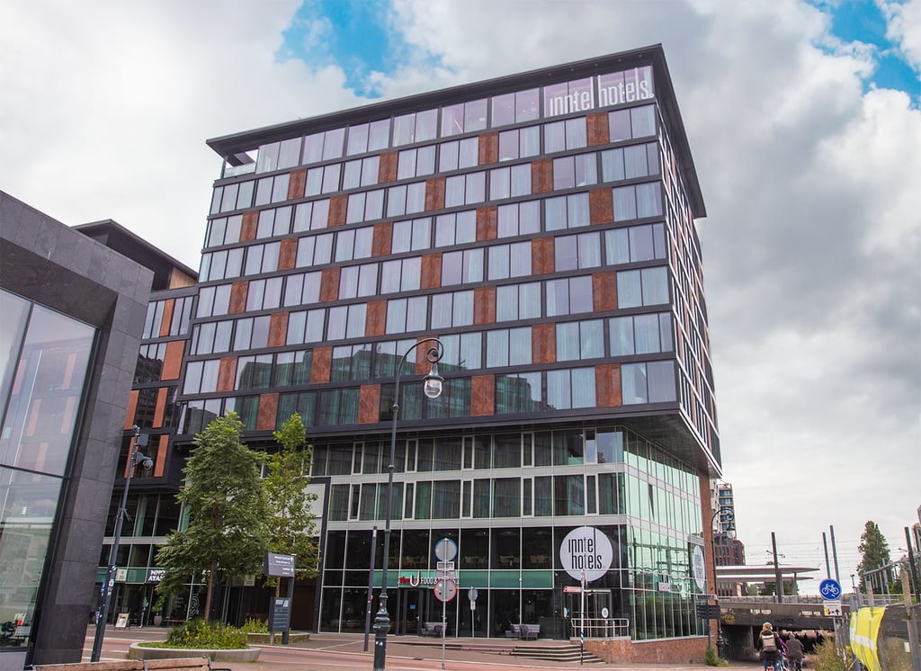 Inntel Hotels Utrecht Centre gelegen aan het Centraal Station Utrecht